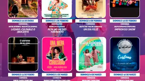 Teatro en Azagra enero-marzo 2025