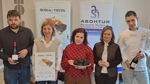 Soria vive su temporada m&aacute;s arom&aacute;tica con la Trufa Negra como protagonista