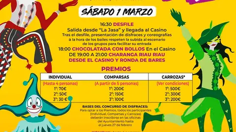 Carnaval 2025 en Arguedas
