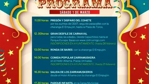 Carnaval 2025 en Cintru&eacute;nigo
