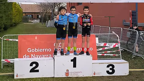 Nestor Salcedo en el XCO de Ayegui 