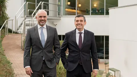 Xabier Egibar, Director General, y Adolfo Plaza, Presidente de LABORAL Kutxa