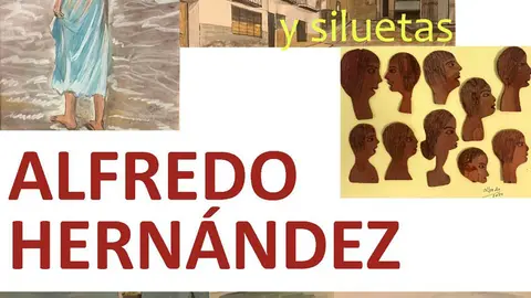 Exposici&oacute;n de pintura y siluetas en Cadreita de Alfredo Hern&aacute;ndez