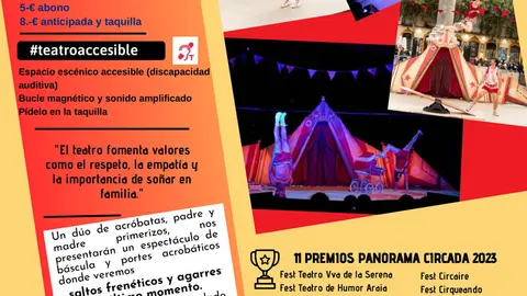 Circo en Ribaforada &lsquo;Lullaby&rsquo;