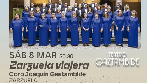 Zarzuela Viajera en Tudela &lsquo;Un tributo al Coro Joaqu&iacute;n Gaztambide&rsquo;