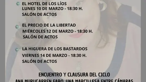 Ciclo de Cine en Marcilla &lsquo;Ana Murugarren&rsquo;