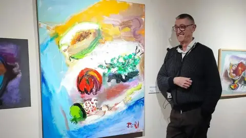 Inauguraci&oacute;n de la exposici&oacute;n '40 a&ntilde;os pintando'&nbsp;de Juan Belzunegui 2