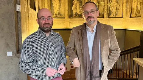 Iker Aranjuelo y Luis Fern&aacute;ndez