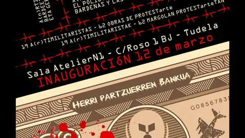 Exposici&oacute;n en Tudela &lsquo;Dinero de Sangre&rsquo; contra la renovaci&oacute;n del Pol&iacute;gono de Tiro de Bardenas