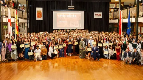 Graduaci&oacute;n del alumnado de T&eacute;cnico Superior del CIP ETI de Tudela