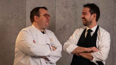 Los hermanos Luis y Juan Salcedo