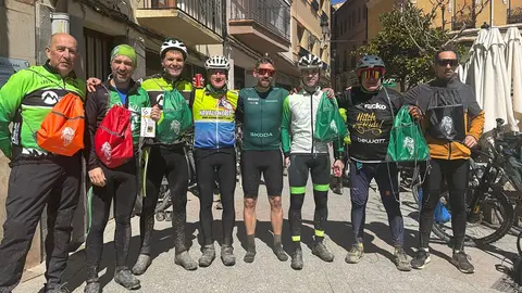 Quedada BTT organizada el domingo por el Club Ciclista Moncayo Soriano 6