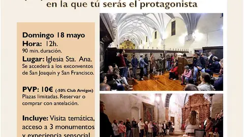 Ruta Conventual en Tarazona &lsquo;Ora et Labora&rsquo;