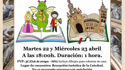 Taller en Tarazona &lsquo;Tarazona en Familia San Jorge y el Drag&oacute;n&rsquo;