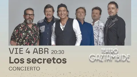 Concierto en Tudela de Los Secretos