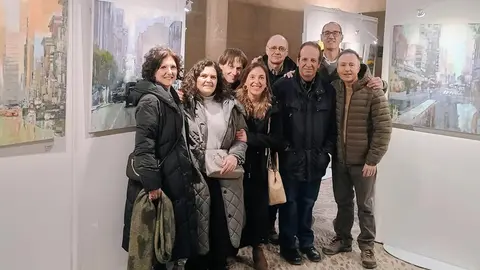 Exposici&oacute;n &lsquo;Visiones en asfalto&rsquo; de Javier Rodr&iacute;guez en UNED Tudela 9