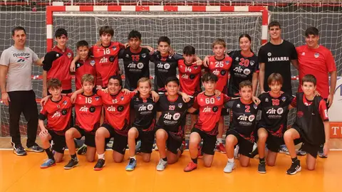 El equipo infantil del Balonmano Bardenas se clasifica para la final four navarra tras vencer al Huarte