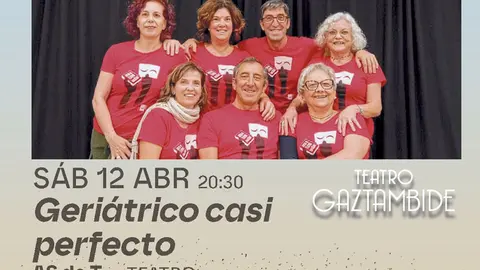 Teatro en Tudela &lsquo;Geriatraco casi perfecto&rsquo; con As de T