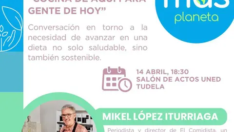 Presentaci&oacute;n en Tudela del libro &lsquo;Cocina de Aqu&iacute; para Gente de Hoy&rsquo; de Mikel L&oacute;pez Iturriaga