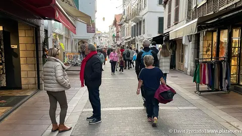 Es habitual encontrarse con gente de la Ribera visitando localidades de la costa francesa como San Juan Luz