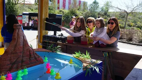 Juegos del granero patos