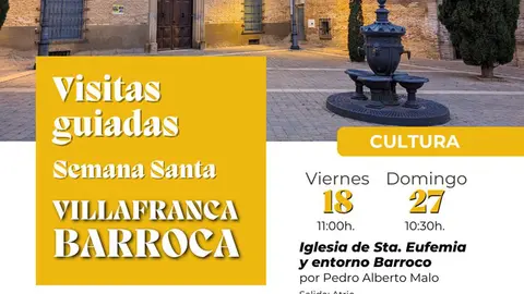 Visitas guiadas Semana Santa en Villafranca &lsquo;Villafranca Barroca&rsquo;