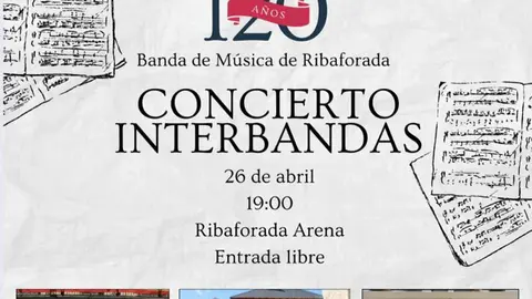 Concierto en Ribaforada &lsquo;Interbandas 120&deg; aniversario&rsquo;