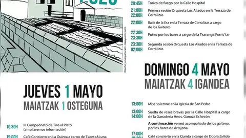 Programa de las Fiestas&nbsp;de la Juventud de Artajona 2025