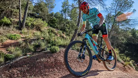 El biker tudelano Tito Espada particip&oacute; en la VolCAT de Igualada 1