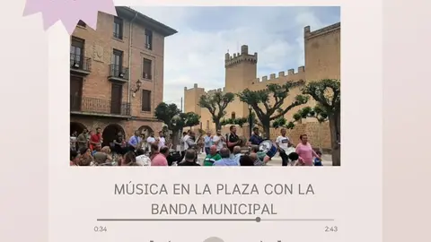 Conciertos de la Banda Municipal en Marcilla