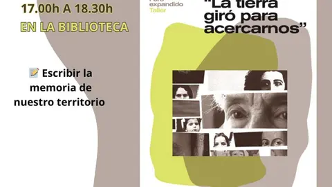 Taller para personas adultas y mayores en Ribaforada &lsquo;La tierra gir&oacute; para acercarnos&rsquo;