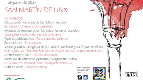 XXVI D&iacute;a del Rosado en San Mart&iacute;n de Unx 2025