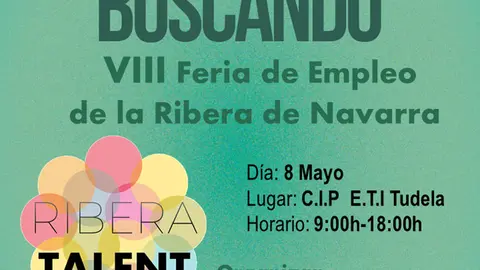 Feria de empleo Ribera Talent en Tudela 2025