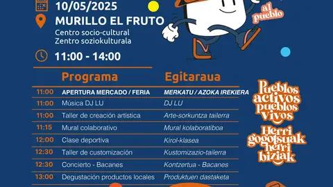 Festival &lsquo;Rural Fest&rsquo; en Murillo el Fruto 2025
