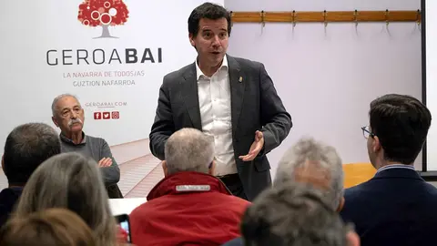 Mikel Irujo destac&oacute; en Tudela el crecimiento industrial de la Ribera y la diversificaci&oacute;n empresarial