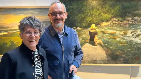 Lina Yanguas vuelve a UNED Tudela con &lsquo;Nuestro entorno&rsquo;, una exposici&oacute;n que retrata los paisajes y emociones de la Ribera 3