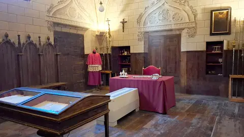 La sala capitular de la Catedral Santa Mar&iacute;a de la Huerta de Tarazona 