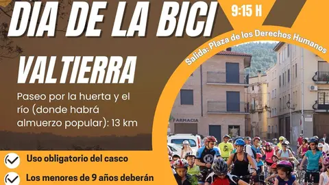 D&iacute;a de la Bici en Valtierra 2025