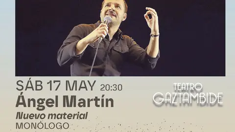 Mon&oacute;logo en Tudela &lsquo;Nuevo material&rsquo; con &Aacute;ngel Mart&iacute;n