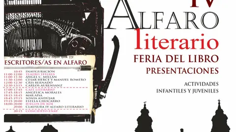 Feria del libro &lsquo;IV Alfaro Literario&rsquo; 2025