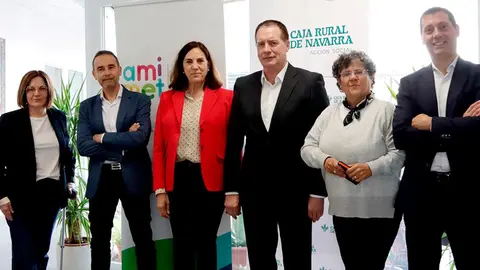 AMIMET y Caja Rural de Navarra impulsan la inclusi&oacute;n de personas con discapacidad en la Ribera