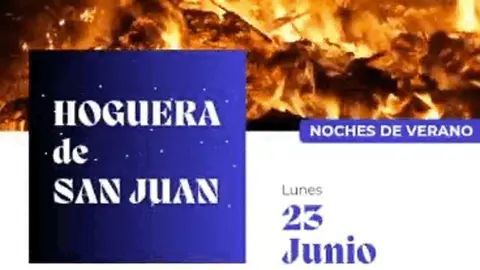 Hoguera de San Juan en Villafranca 2025