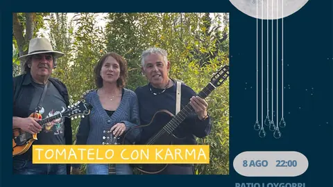 Conciertos de Patio en Cintru&eacute;nigo con T&oacute;matelo con Karma