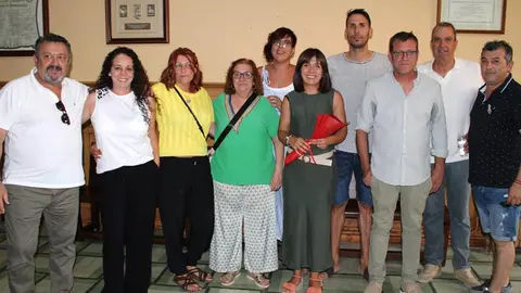 Corporaci&oacute;n Municipal de Bu&ntilde;uel el d&iacute;a 5 de julio, tras la toma de posesi&oacute;n de la nueva Alcalde de la localidad