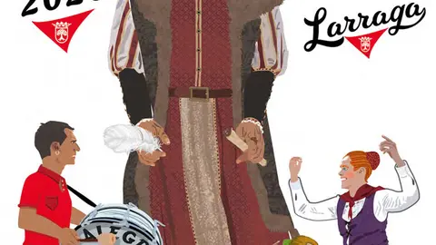 Programa de las Fiestas&nbsp;patronales de Larraga 2025 en honor a San Miguel