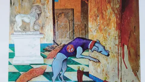 Exposici&oacute;n en Olite &lsquo;Entre las piedras centenarias&rsquo; de Antonio Laita Viguria