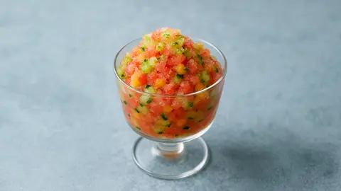 Granizado de frutas de temporada