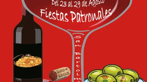Programa de las Fiestas&nbsp;patronales de Aldeanueva de Ebro 2025 en honor a San Bartolom&eacute;