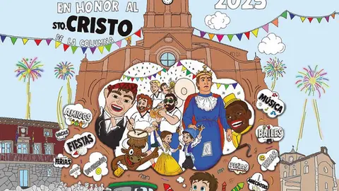 Programa de las Fiestas&nbsp;patronales de Mall&eacute;n 2025 en honor al Cristo de la Columna