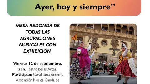 Mesa redonda en Tarazona &lsquo;M&uacute;sica en Tarazona Ayer, hoy y siempre&rsquo;